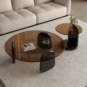 Luxury Center Table With Glass Top