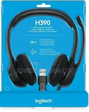 Logitech H390 Usb Headset Noise-Canceling Microphone