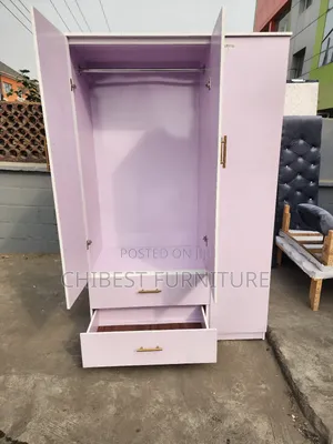 6by4ft Wooden Three Door Wardrobe