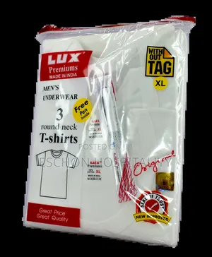 Lux Premium White T-Shirt for Corpers: 3 in 1 Set