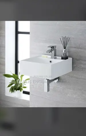 Suspended Basin White