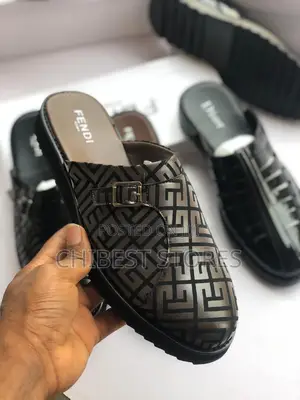 Luxury Fendi Half Shoe