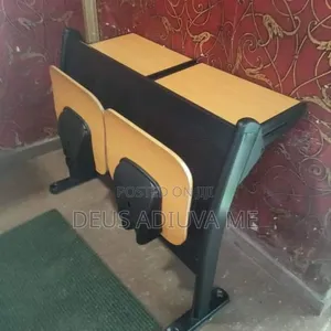 Foldable Auditorium Lecture Chair Wooden