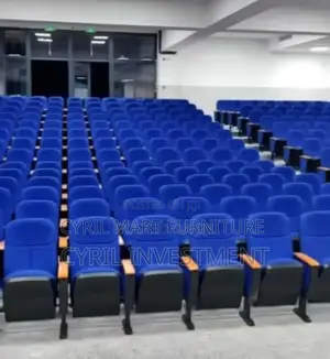 Auditorium Chair Blue Color