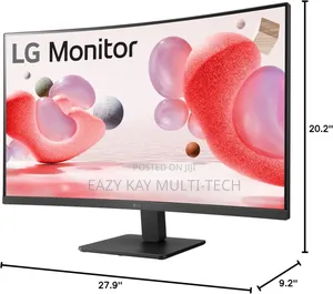 LG 32 Inch Curved FHD Monitor