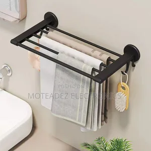 Multi Layers Wall Mount Bathroom Towel Hanger/Holder