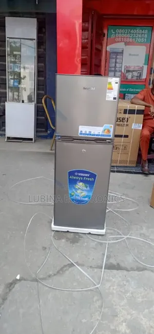 Brand New Snowsea 198litter Double Door Refrigerator✓Silver✓