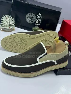 Versace Loafers Flat Shoes Available