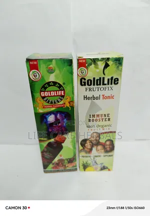 Goldlife Bitters and Immune Booster Herbal PSCK