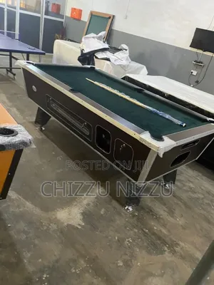Standard Size Marble Coin Operated Snooker Billiard Table
