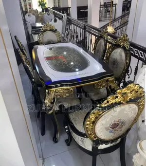 Brand New Quality and Imported Royal Dining by 6 Chairs
