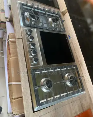 Phiima 90cm Stainless Steel Gas and Electric Hob