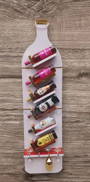 6 Bottles DIY Wine Shelf/ Wine Rack