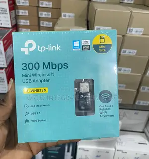 Tp-Link 300mbps Mini Wireless N Usb Adapter Tl-Wn823n