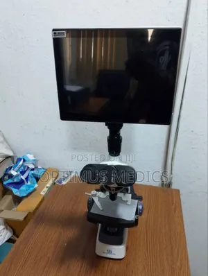 Microscope With Screen Touch