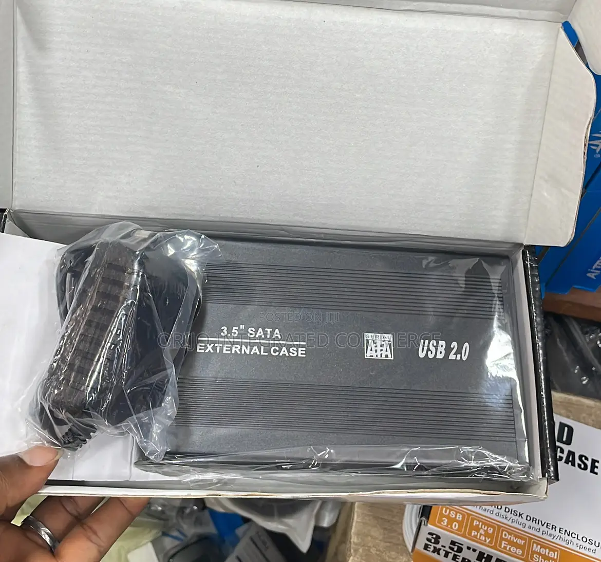 USB 2.0, 3.5" Hard Disc Desktop EXTERNAL CASE