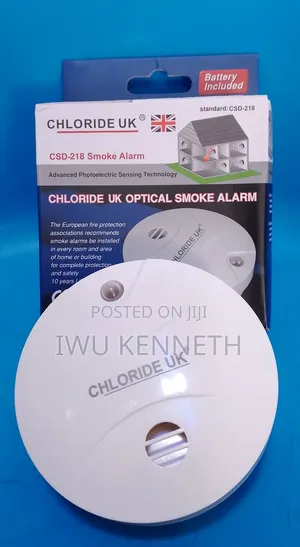 Chloride UK Smoke Detector Wireless (Battery 🔋 Type)