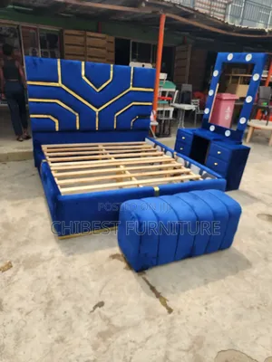 Family Size Bed Stand With Accessories.