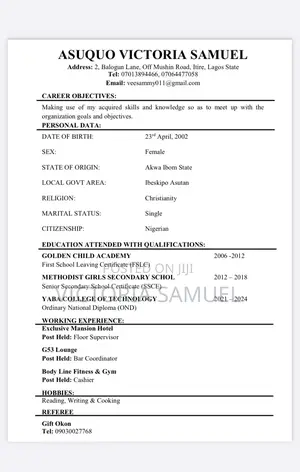 Secretary / Sales Executive