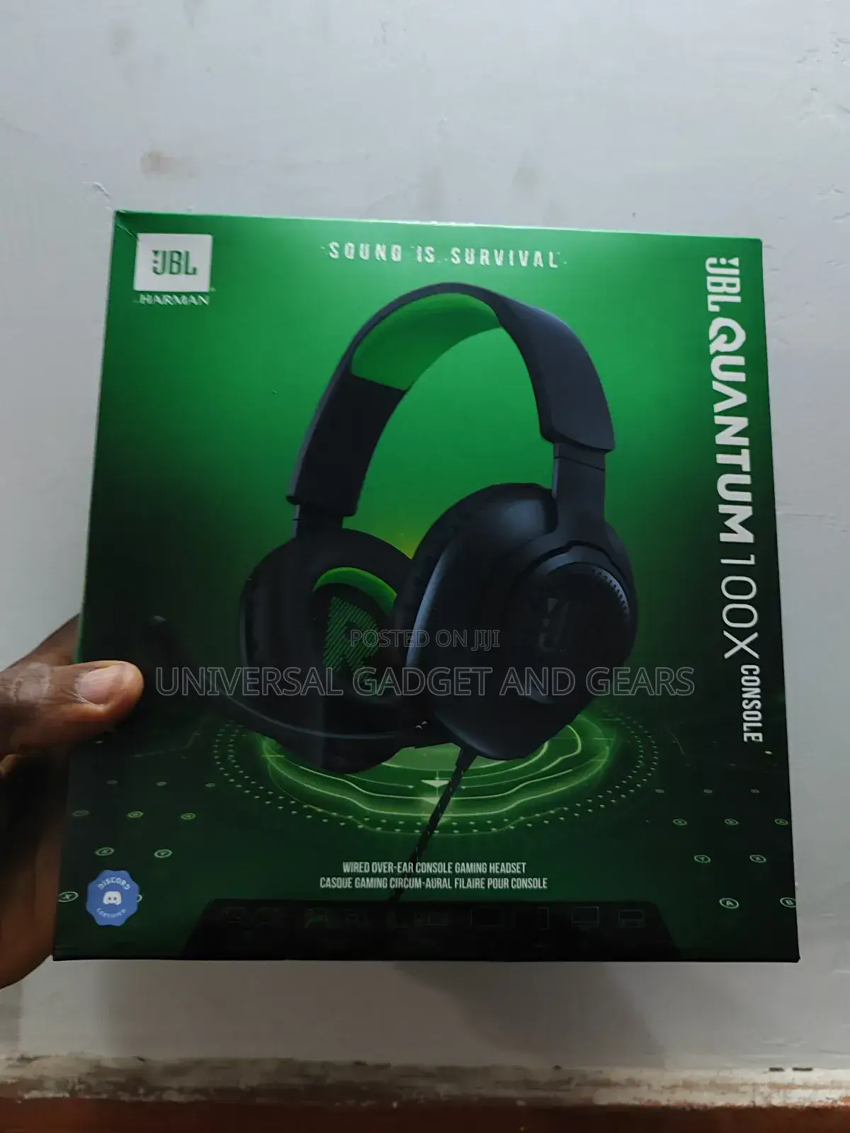JBL Quantum 100X Console ( Wired Gaming Headset)