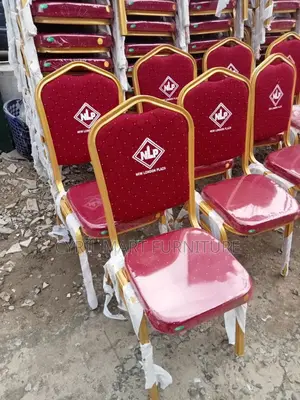 Banquets Church Red Chair Medium Size