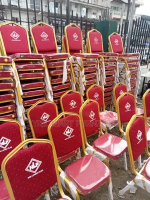Banquets Church Red Chair Medium Size