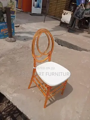 Imported Acrylic Gold Event Chair