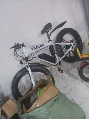 Electric Mercedes Benz Bicycle Big Tyre.