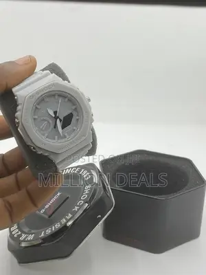 Dual Timer Gray Casual Men's G-Shock Wrist Watch