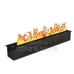 3D Steam Eletric Fireplace With LED Flame EFFECT