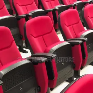 Auditorium Cinema Red Chair