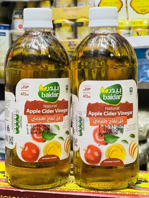 Natural Cider Vinegar ( Apple Cider ).