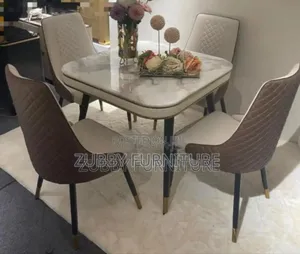 Brand New Quality and Imported Dining Table by Four Chairs