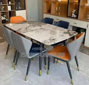 Brand New Quality and Imported Dining Table With Six Chairs