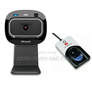 Microsoft Hd-3000 Webcam + Fingerprint Scanner
