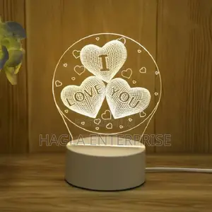 3D Night Light Lamp