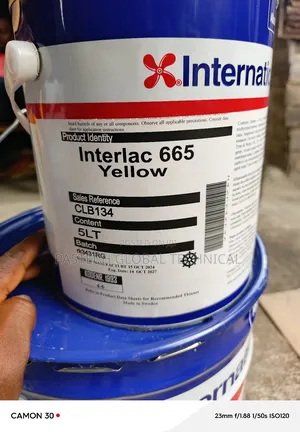 International Marine Paint Interlac 665 Yellow 5L