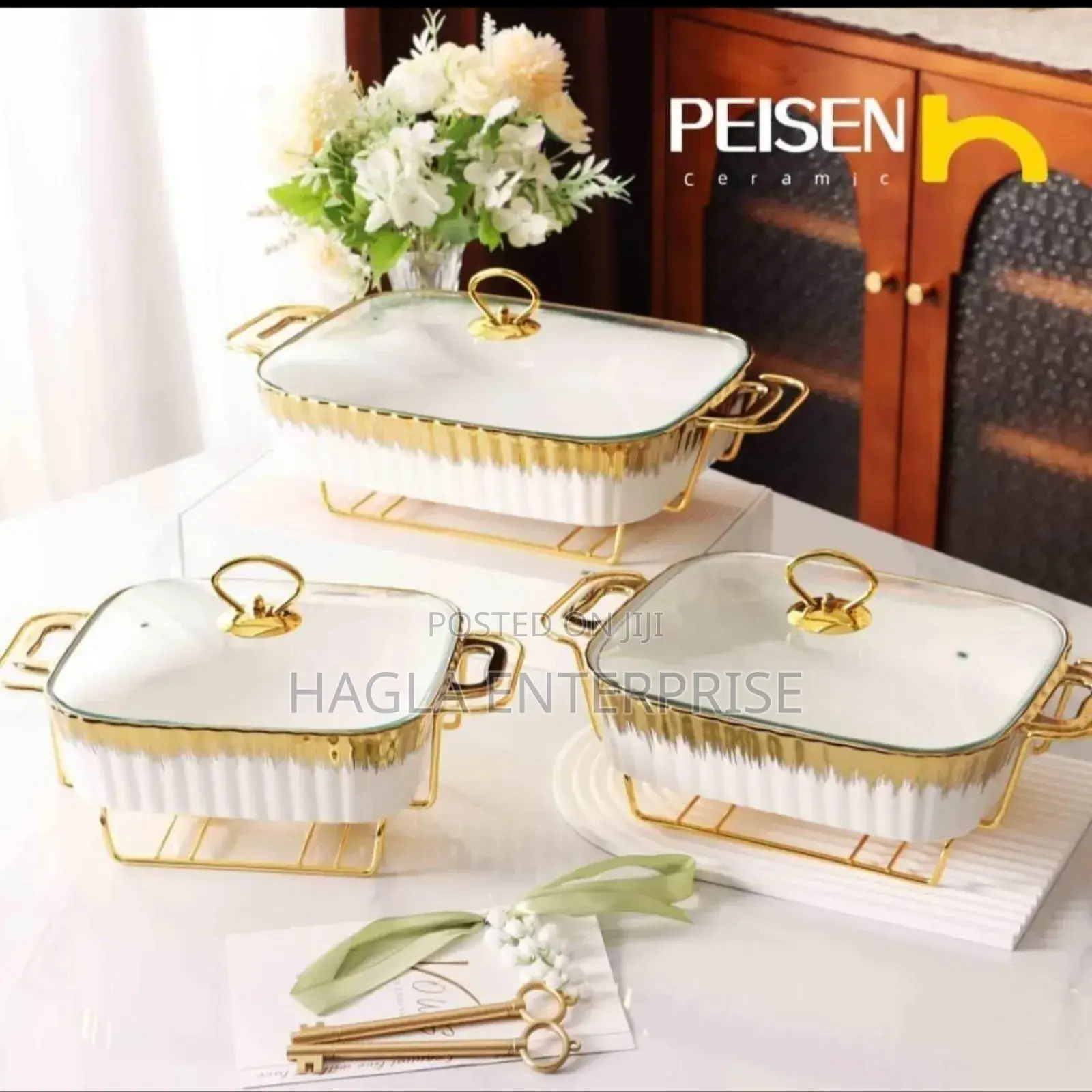 Ceramic Chafing Dish