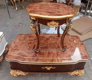 High Quality Royal Center Table With Two Side Stools