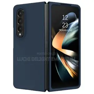Silicone Case for Samsung Galaxy Fold 4 - Blue
