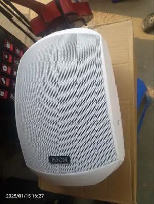 Pair Of Boom Wall Mounting Speaker.