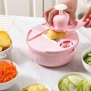 Multifunction Round Vegetable Grater Cutter Kitchen