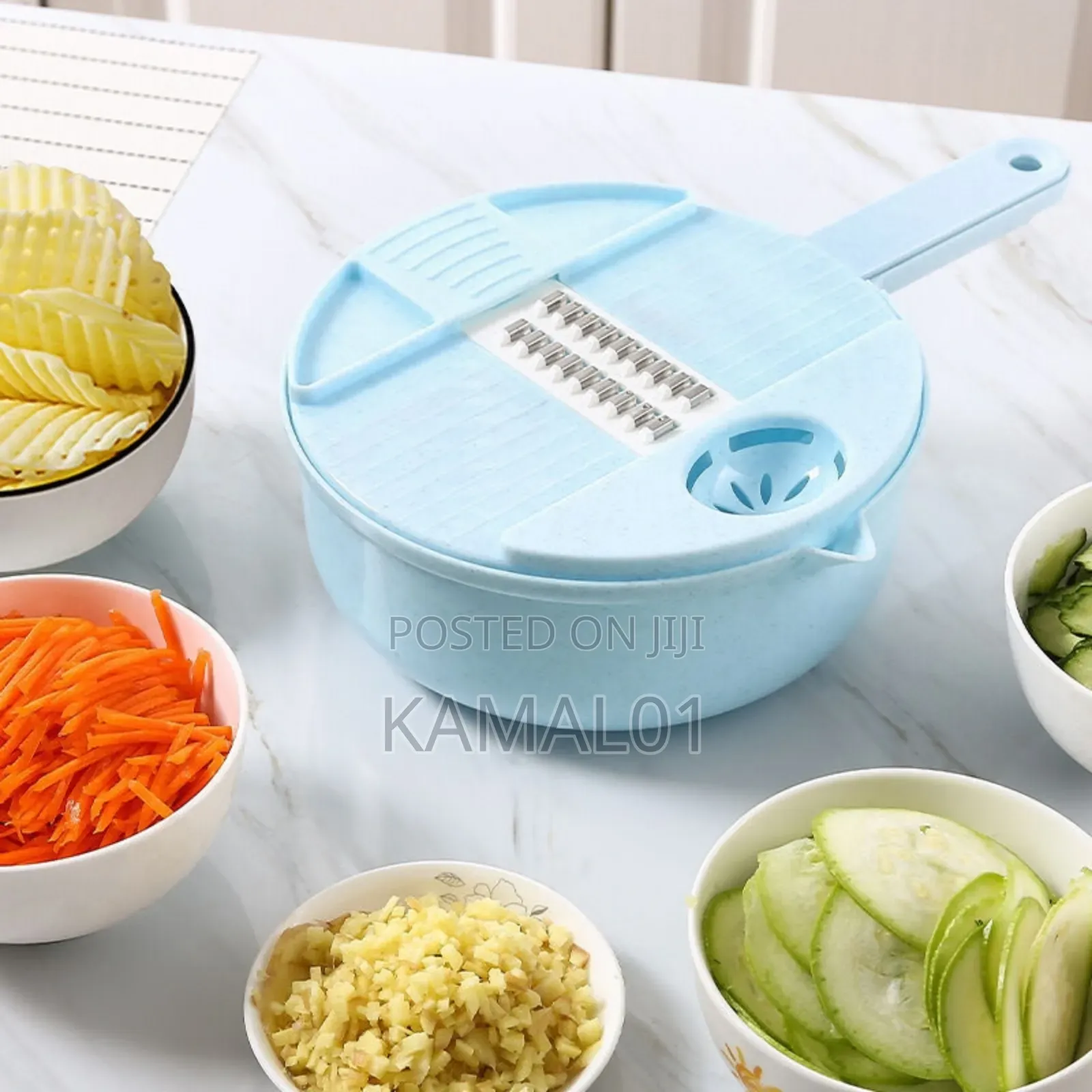 Multifunction Round Vegetable Grater Cutter Kitchen