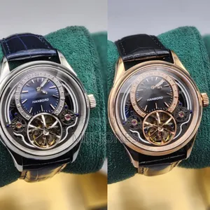 Hanboro Curve Leather Watch