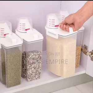 3L Convenient Grain Bin PP Rice Storage Box Universal.