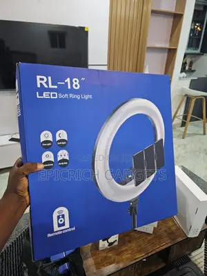 Rl-18” Led Soft Ring Light With Remote/Bag