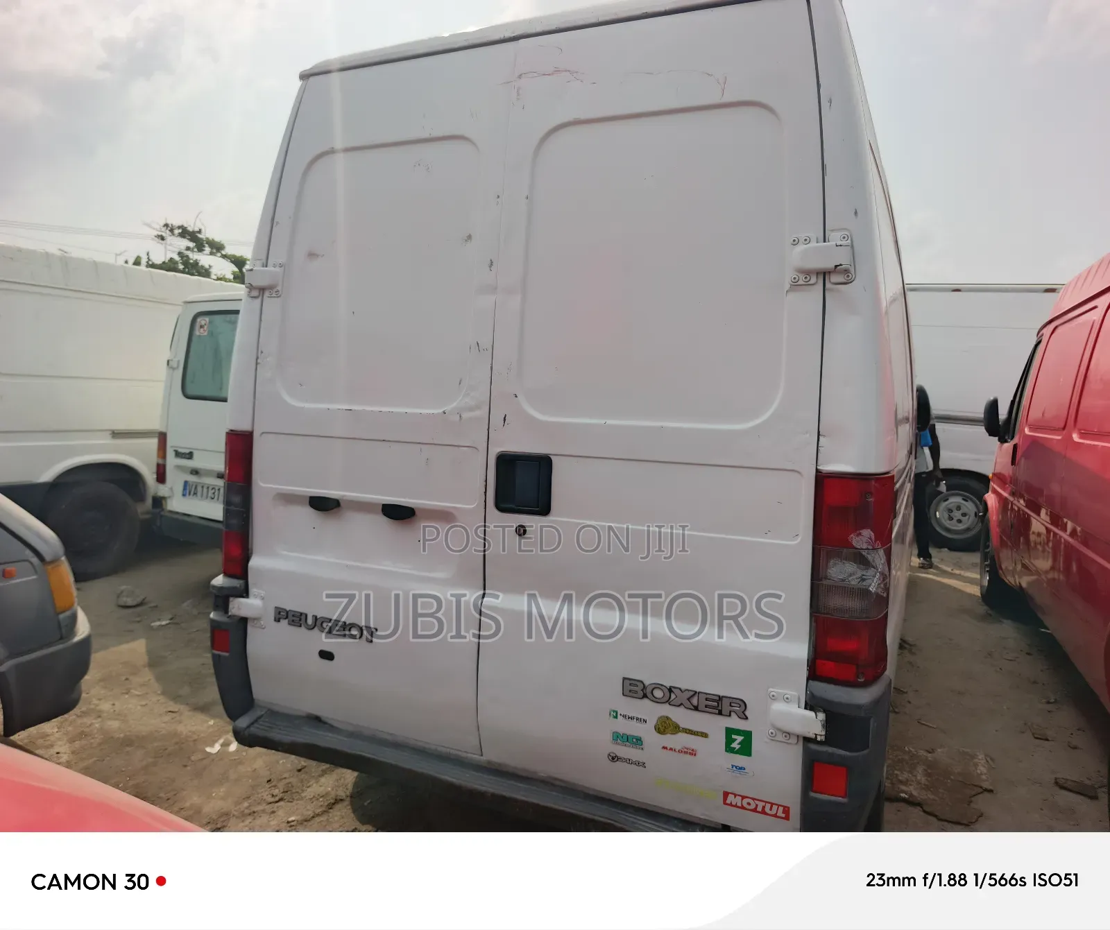 Peugeot Boxer 2003 White
