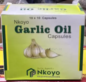 Garlic Oil Capsules ( Nkoyo Garlic Capsules Oil ).