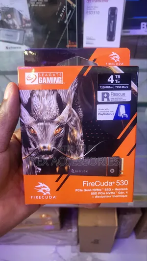 4tb Fire Cuda 530 Seagate Hard Drive Storage Device