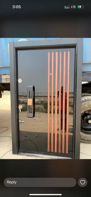 Quality Turkish 1metre by 8ft Security Double Door